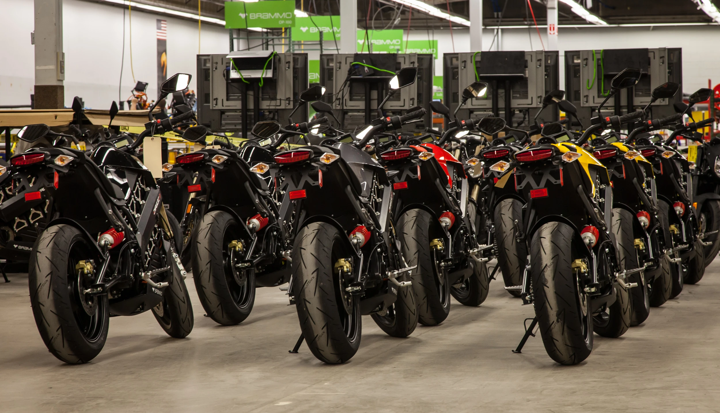 Brammo’s new 100,000 sq ft campus in Southern Oregon is home to the world’s largest electric motorcycle facility