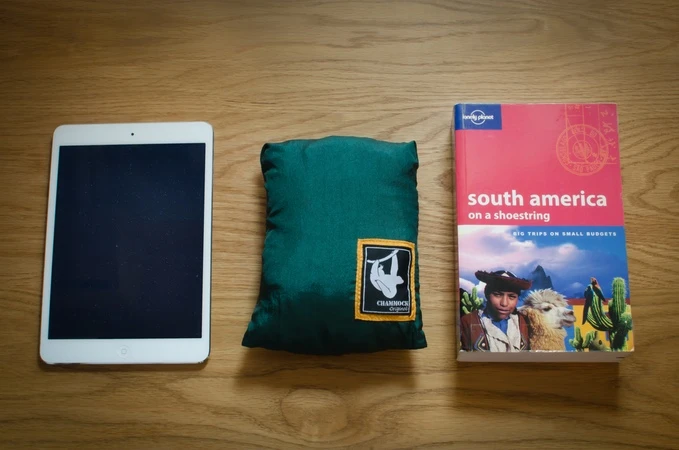 Chammock can be packed down into a pouch smaller than an A5 book or iPad mini