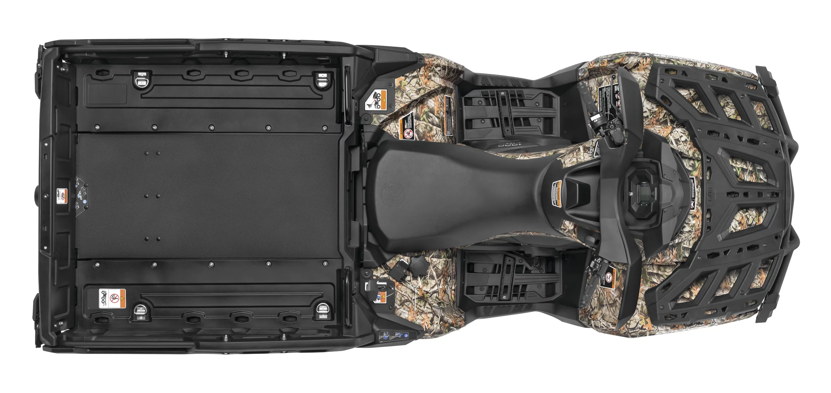 The Outlander 6x6 1000 XT is available in camouflage