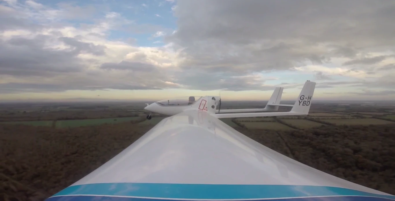 The aircraft is said to be the first capable of recharging its batteries in flight