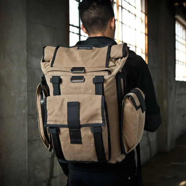 Use just the main pack for lighter loads or snap on various compartments for more storage and organization