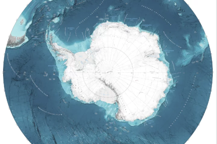 The new chart is the most precise yet of the Southern Ocean