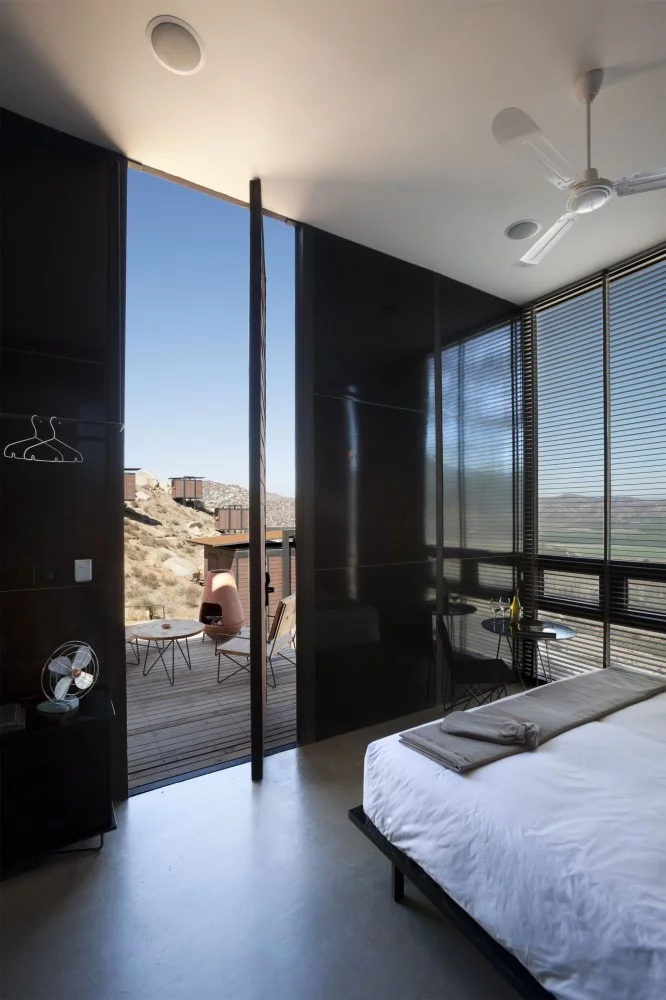 Hotel Endemico is a romantic hideaway located in Valle de Guadalupe, Baja California, Mexico
