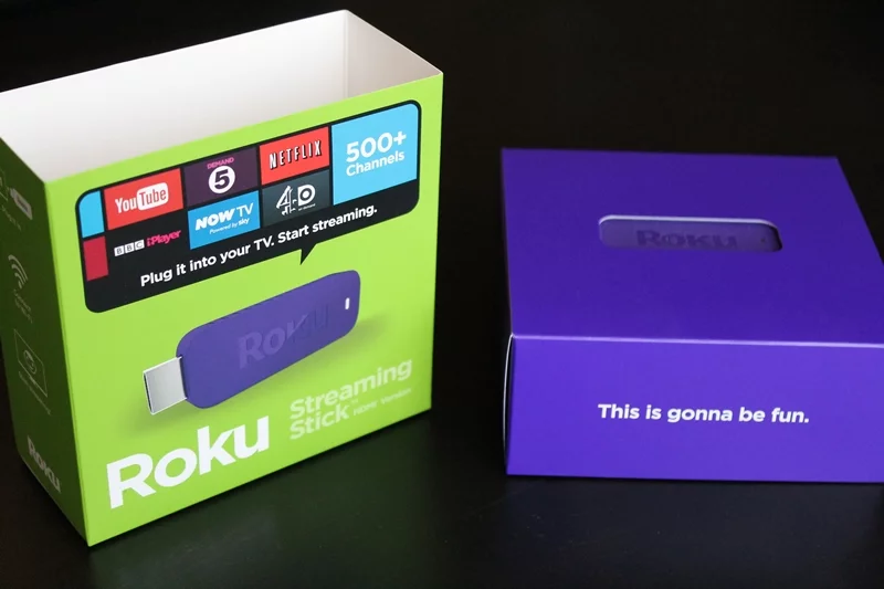 The Streaming Stick is well presented in its packaging