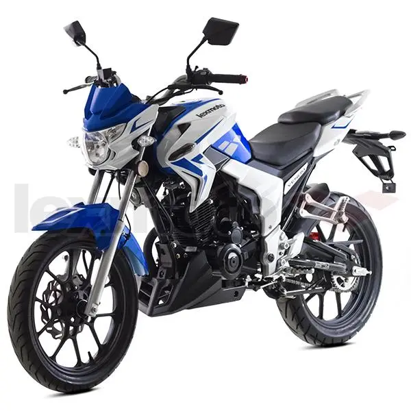 The Venom from Lexmoto may well be the cheapest motorcycle to include an audio system as standard