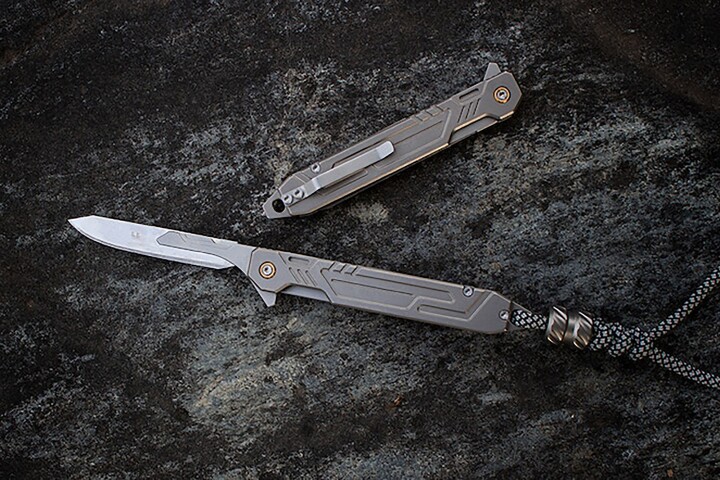 The TiFlip is a sleek and versatile everyday carry precision knife