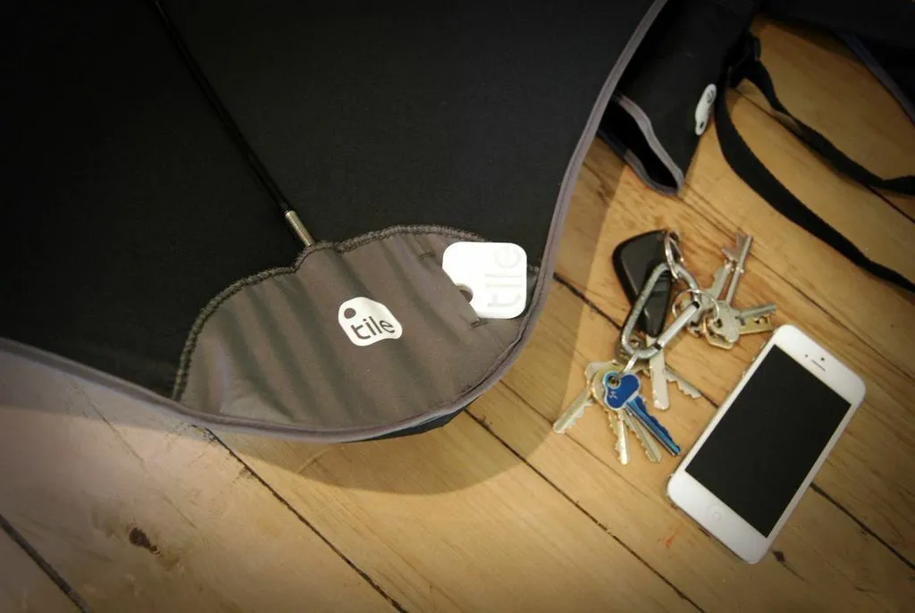 The Blunt + Tile umbrellas feature a built-in tracking device, aimed at helping you hunt down lost umbrellas