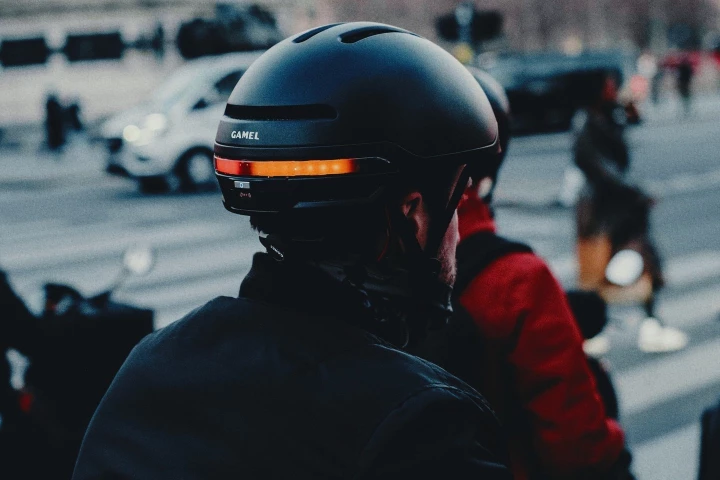 The Gamel helmet is presently on Kickstarter