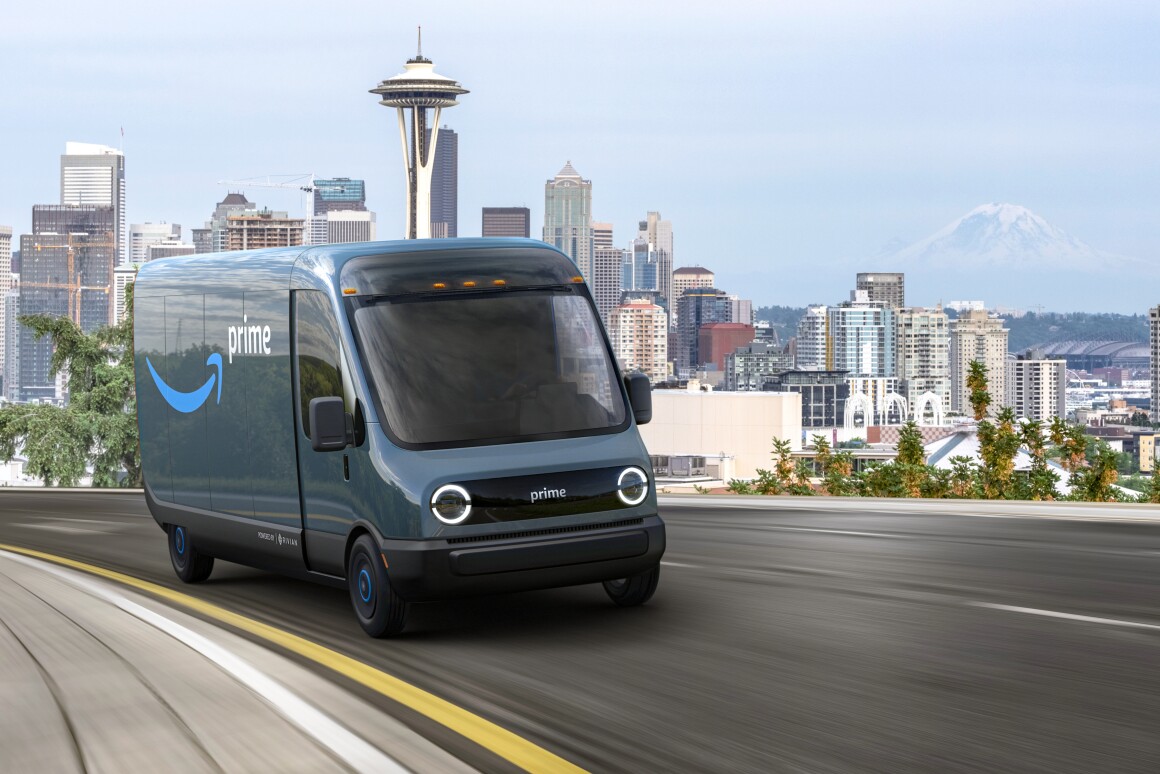 Amazon Buys 100000 Rivian Electric Delivery Trucks