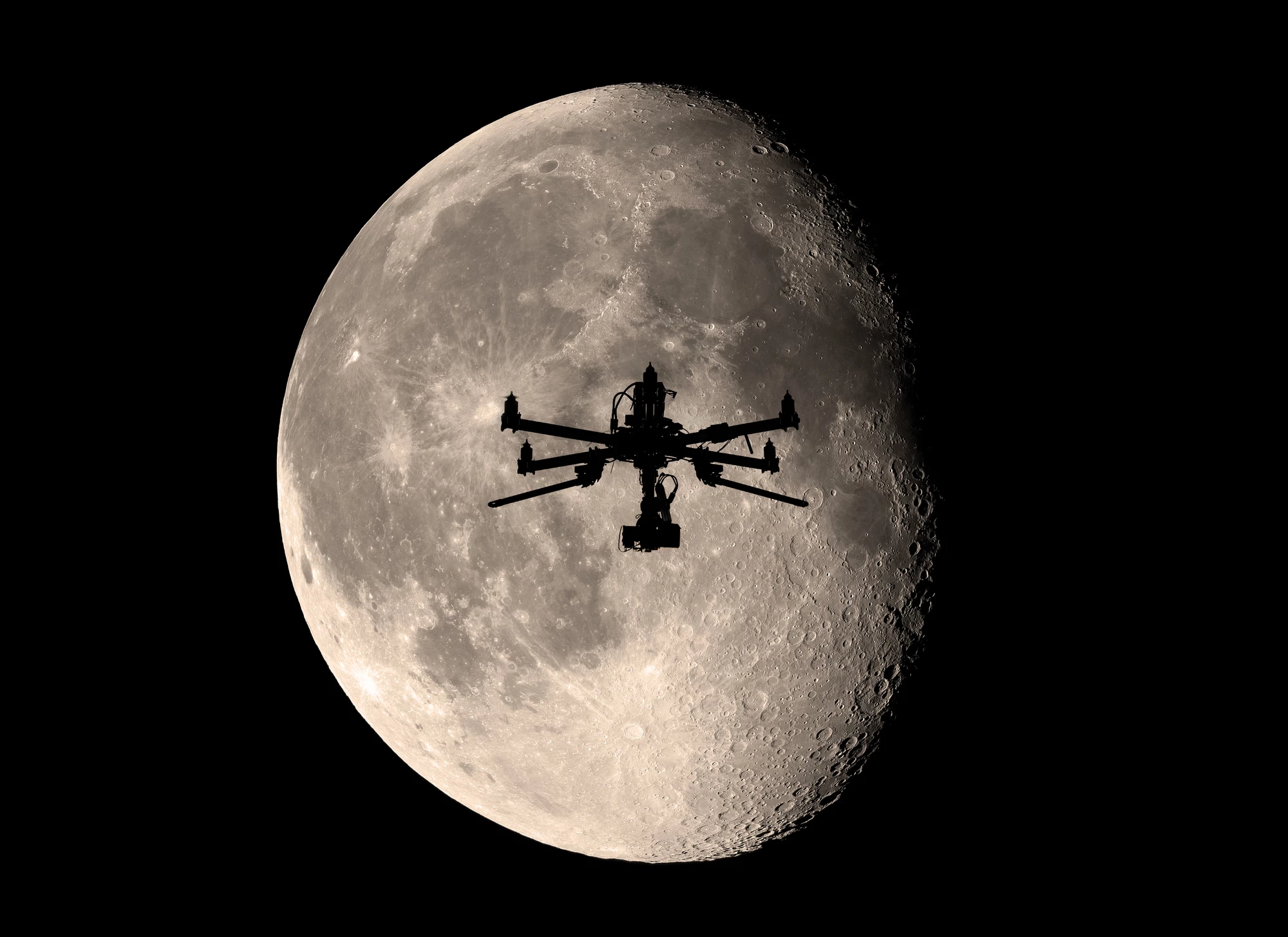 A new navigation system uses stars (not pictured, obviously) as back up navigation for drones