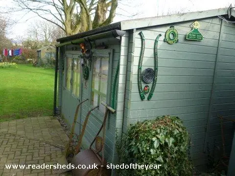 Lawnside House is used as a museum for collected vintage lawn mowers
