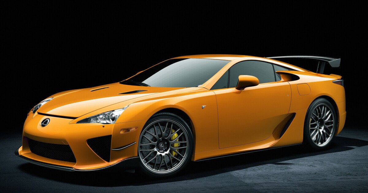 The Us 465 000 Lexus Lfa Nurburgring The Most Expensive Japanese Car Ever