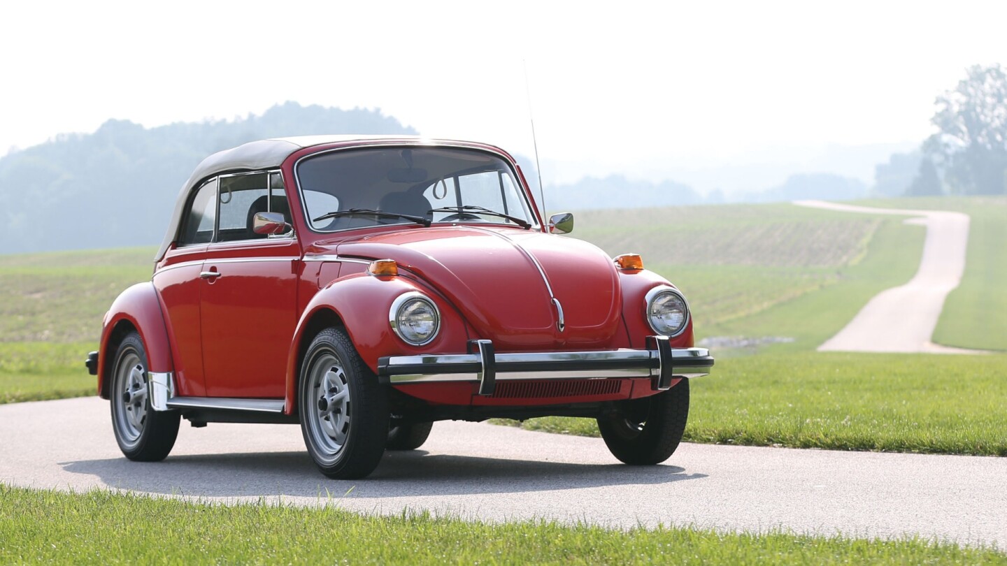 This 1979 Volkswagen Beetle Convertible sold for $45,100 at RM-Sothebys' Auburn Fall Auction in 2015 | Auction Link