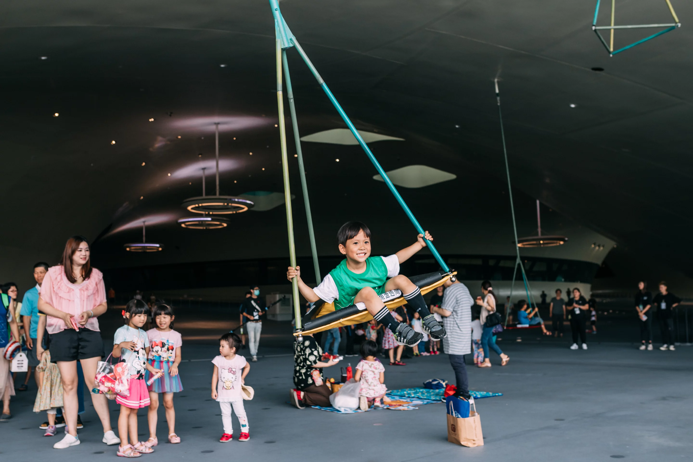 Inside the National Kaohsiung Centre for the Arts in Taiwan