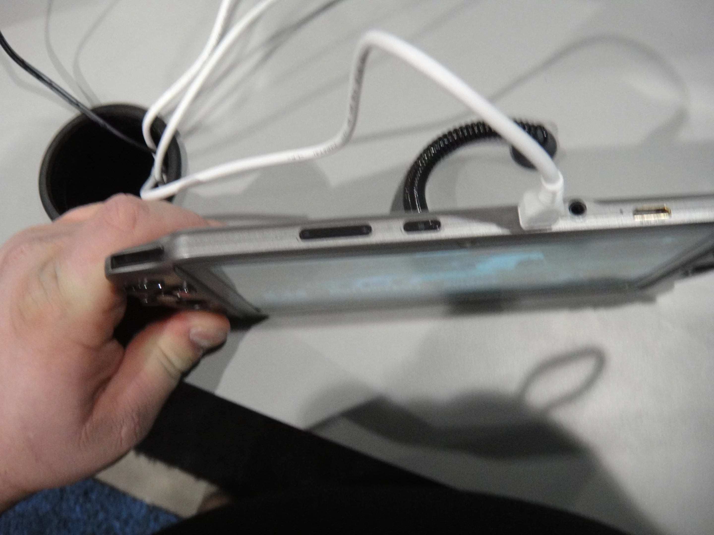 The top of the Archos GamePad