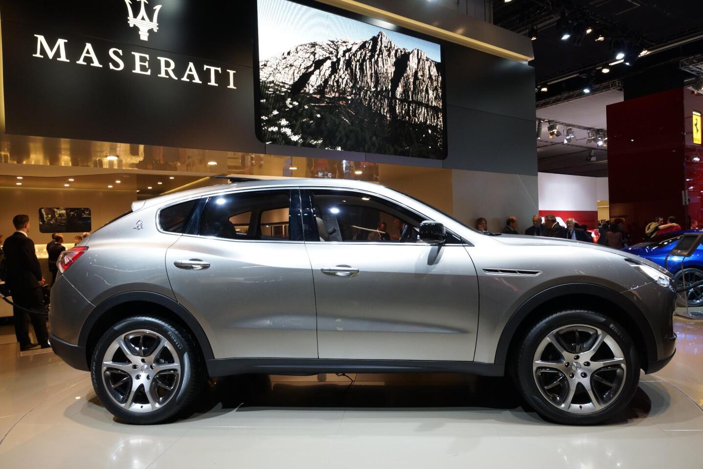 The new Maserati Kubang