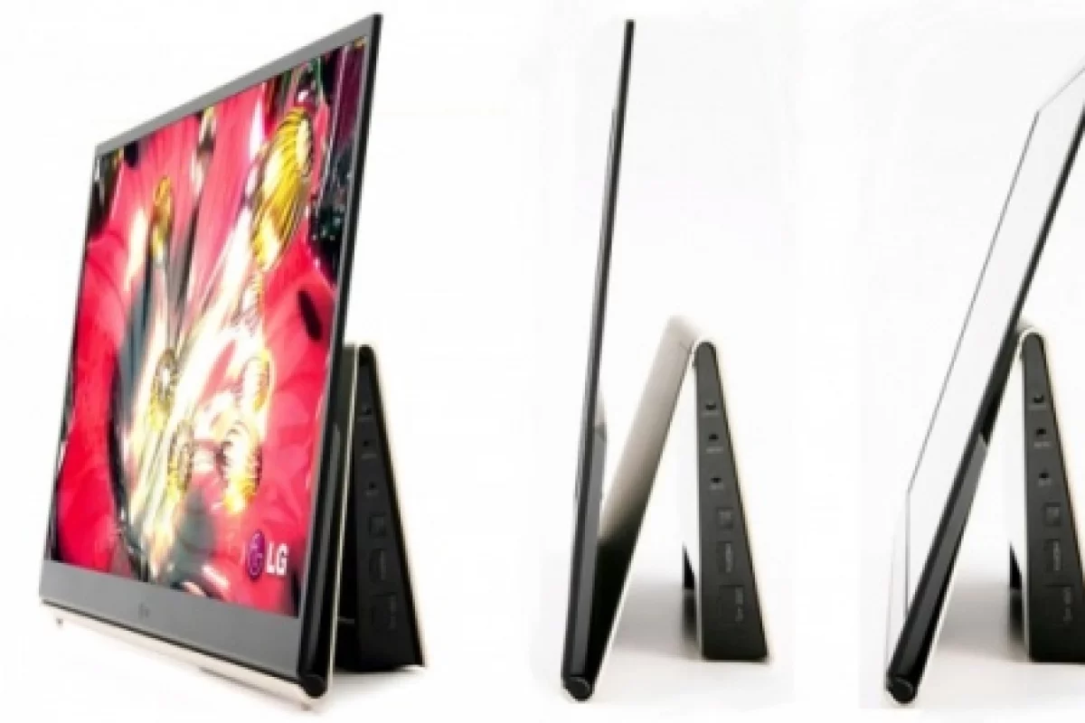 Thin is in for LG's 15-inch OLED TV