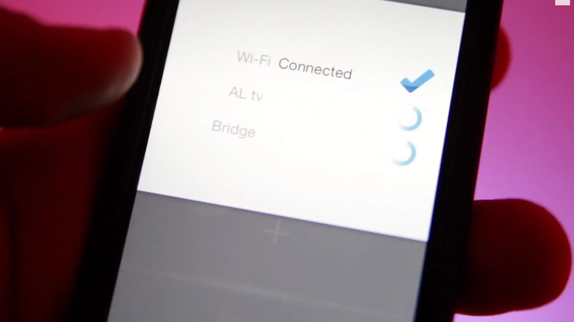 To work with Philips' hue light bulbs, viewers will need to download a dedicated Ambilight+hue app available for both iOS and Android