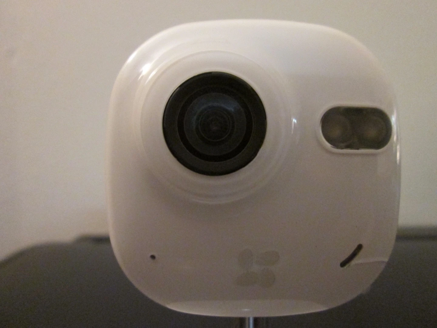 The Ezviz Mini camera body cracked after dropping from a height of six feet