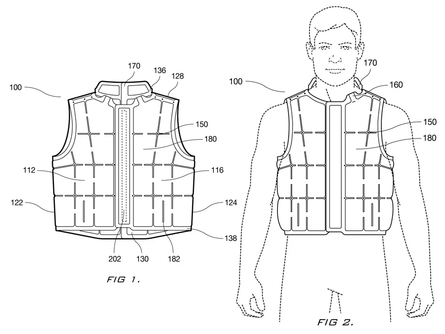 XeroVest patent drawings