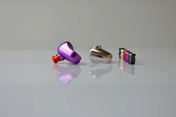 Trinity Audio Engineering's Helio IEMs with a set of five tuning filters