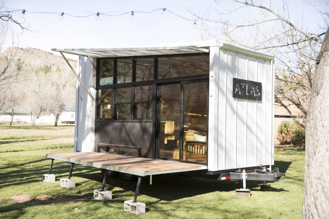 This semi-outdoor space should help the home feel bigger than it is