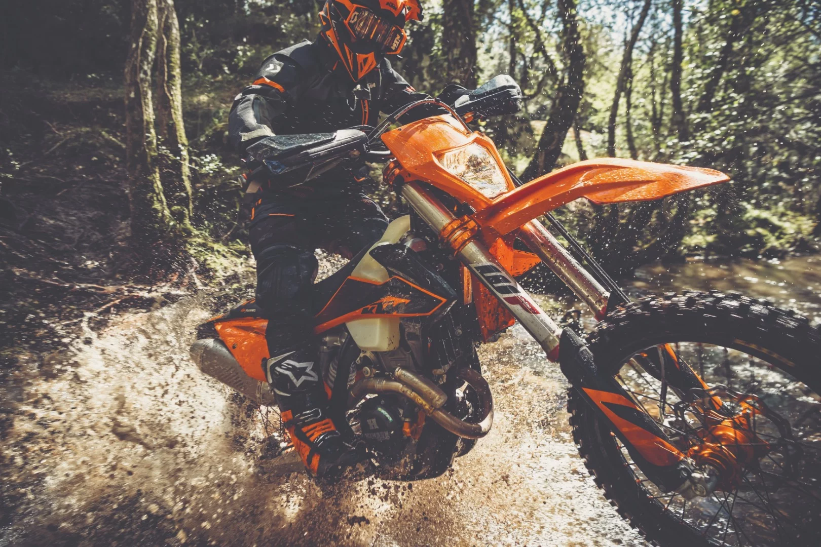 2020 KTM 350 EXC-F getting grubby