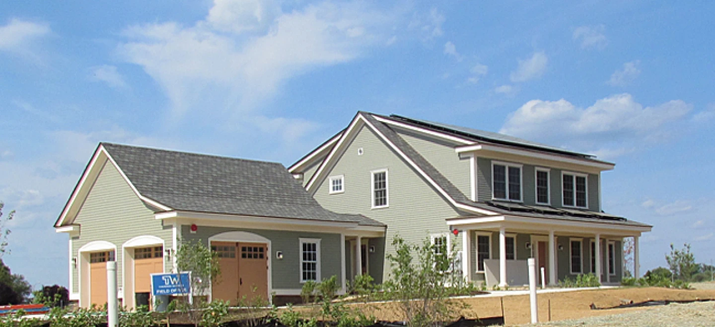 Image showcasing Net-zero energy test home ends year-long study with surplus energy