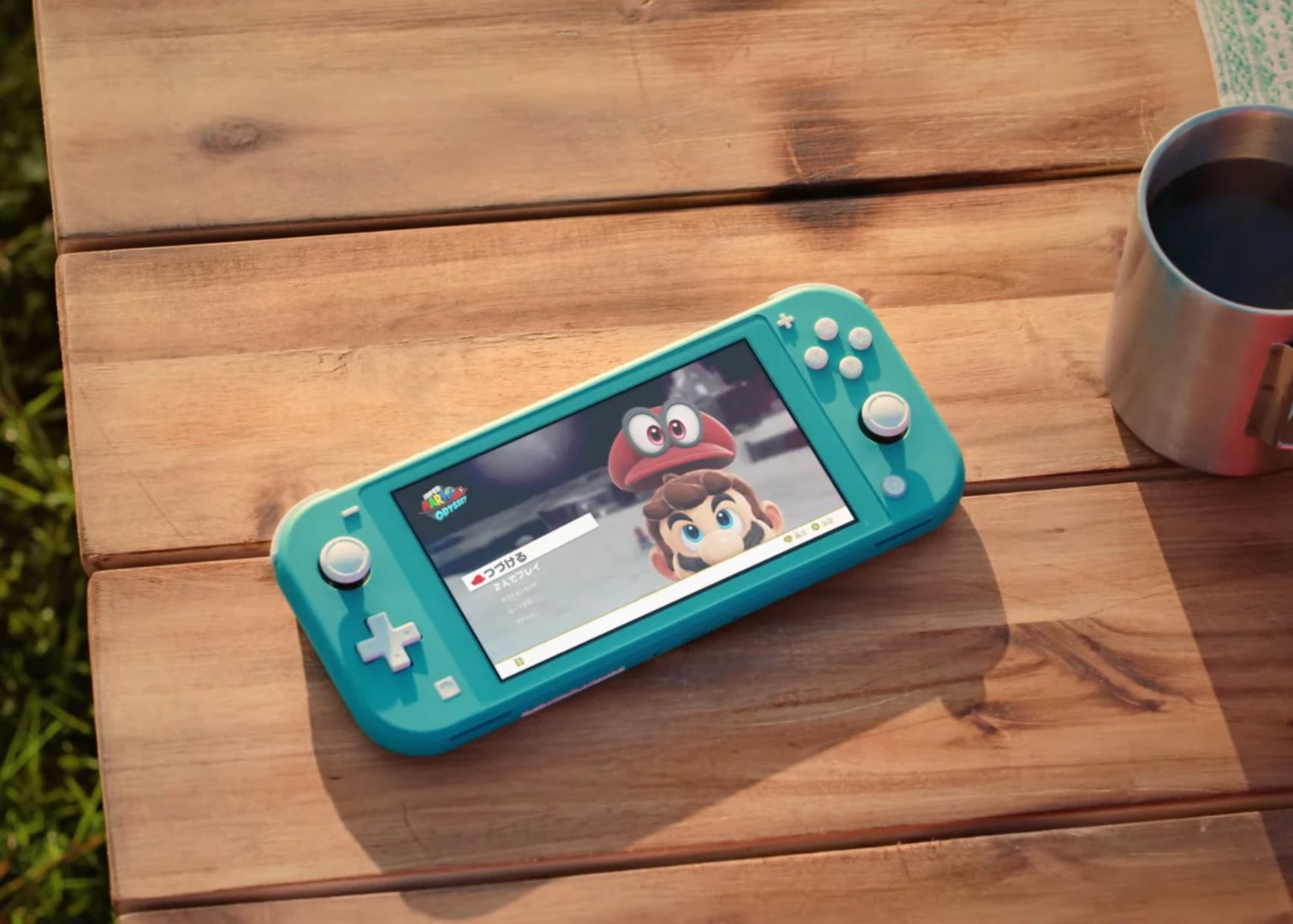 This time around the Joy-Con controllers aren't detachable on the Switch Lite
