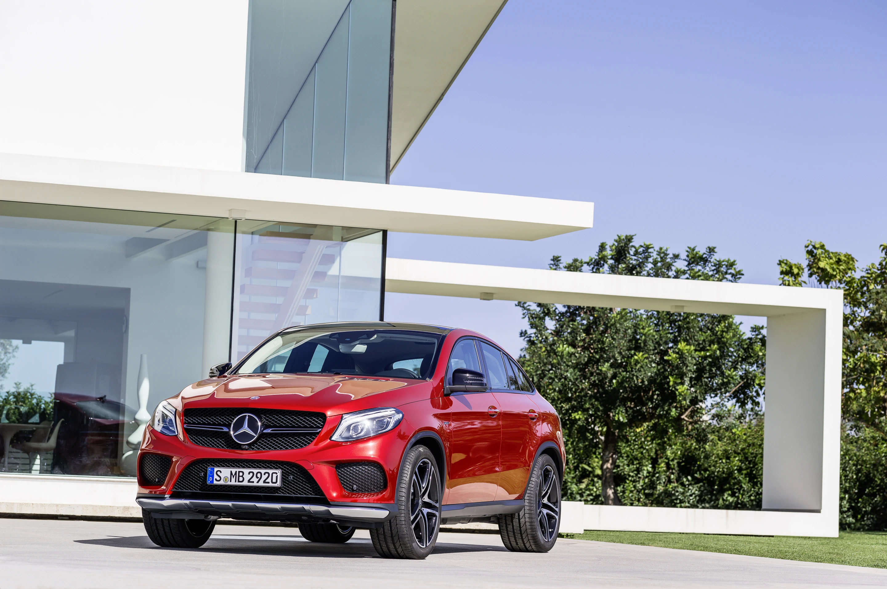 All of the GLE Coupe's engines meet Euro 6 emissions standards