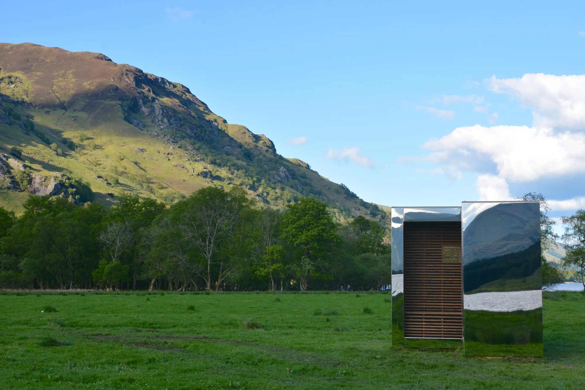 There's enough seating for three, a little room to stand, and a porthole from which to gaze upon the local wildlife (Photo: Daniel Tyler)