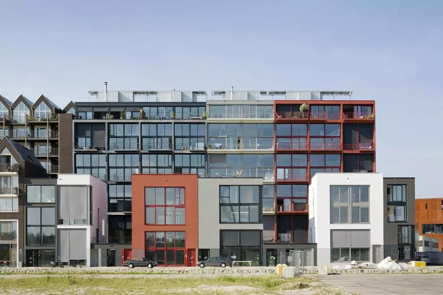 The Director's Special Award (or essentially the runner up prize) went to Marc Koehler Architects' Superlofts Southaven, in Amsterdam, Netherlands