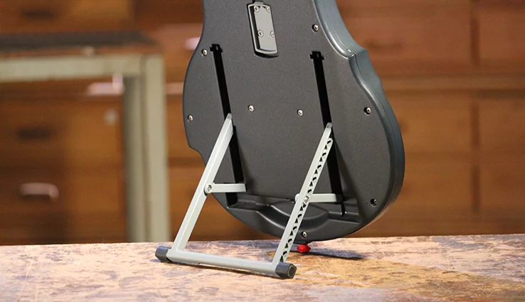 The Boaz One's full body module comes with a built-in stand