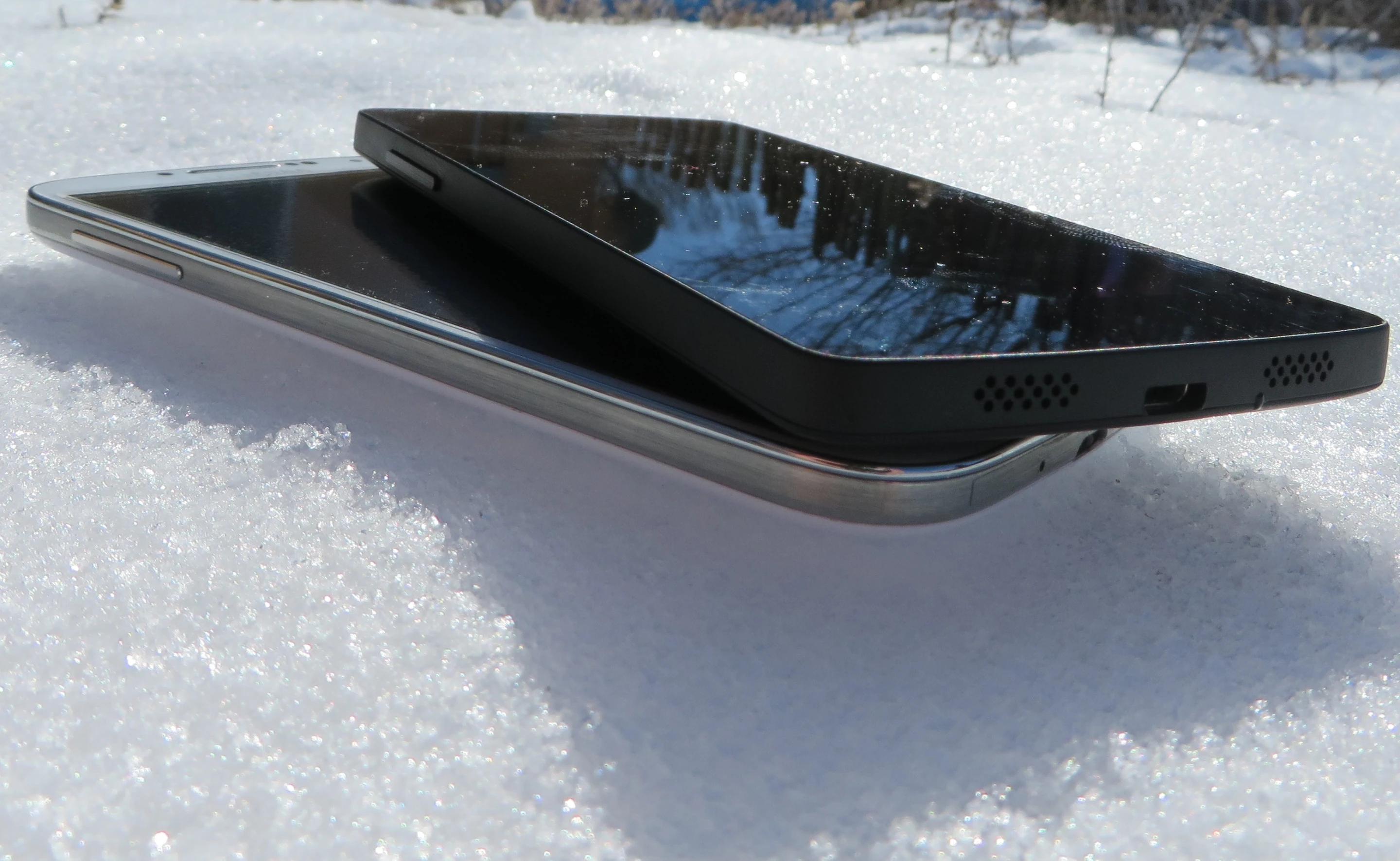 The newer Nexus 5 also gets a newer Snapdragon CPU