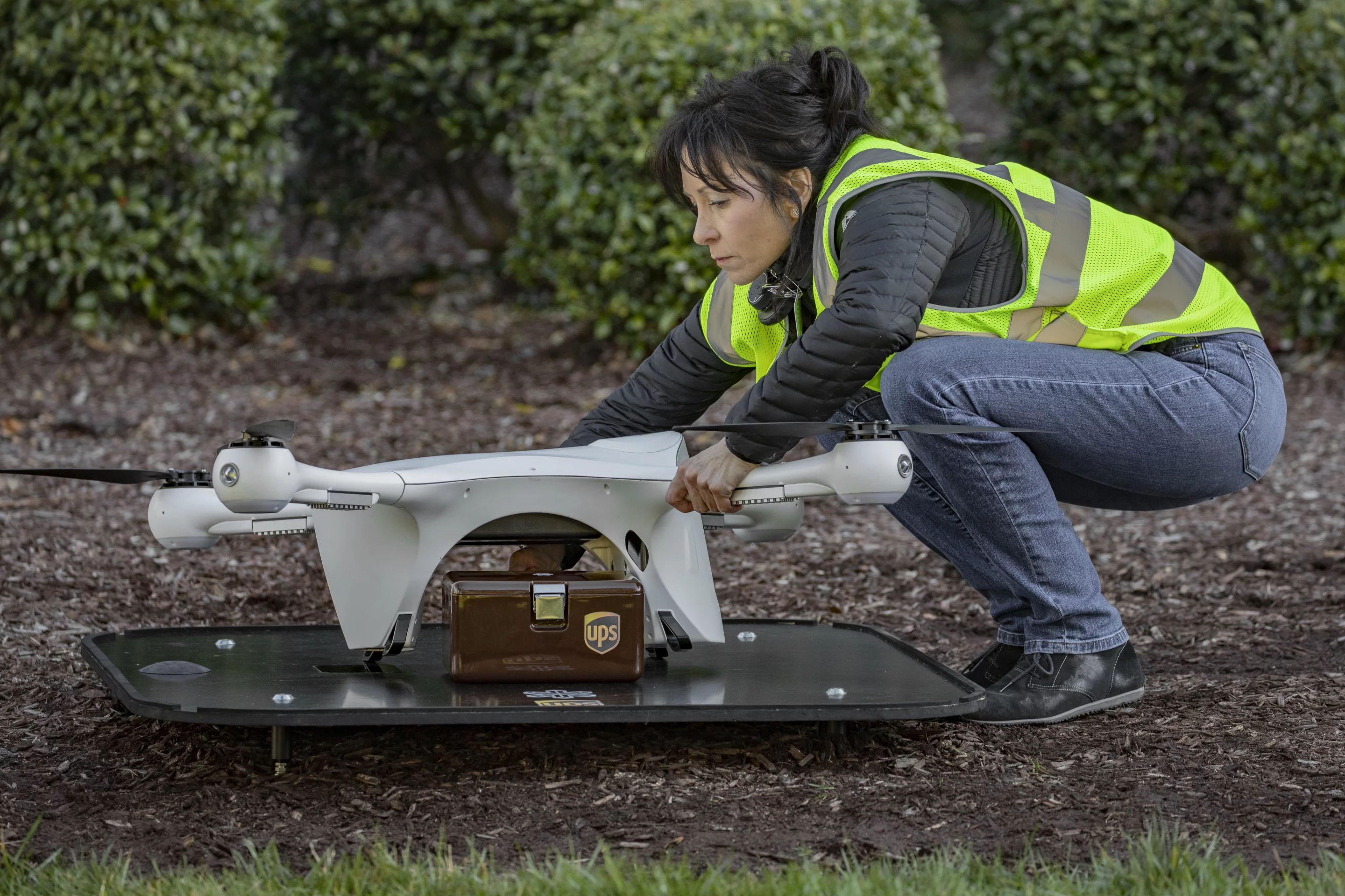 The deliveries are said to be the first routine revenue drone flights sanctioned by the FAA