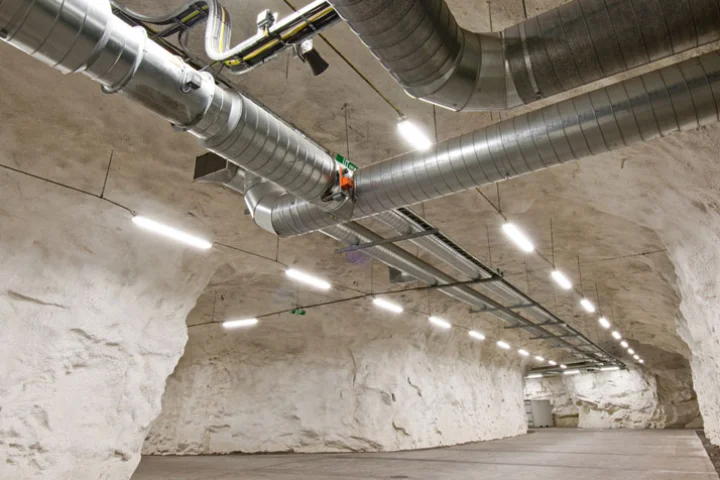 Green Mountain Data Center reuses existing mountain halls