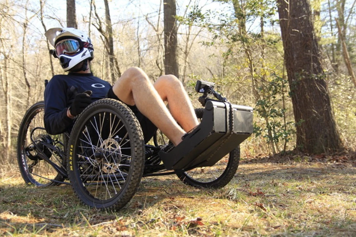 The Horizon can be pedaled with the hands or feet or driven solely by electric motor power