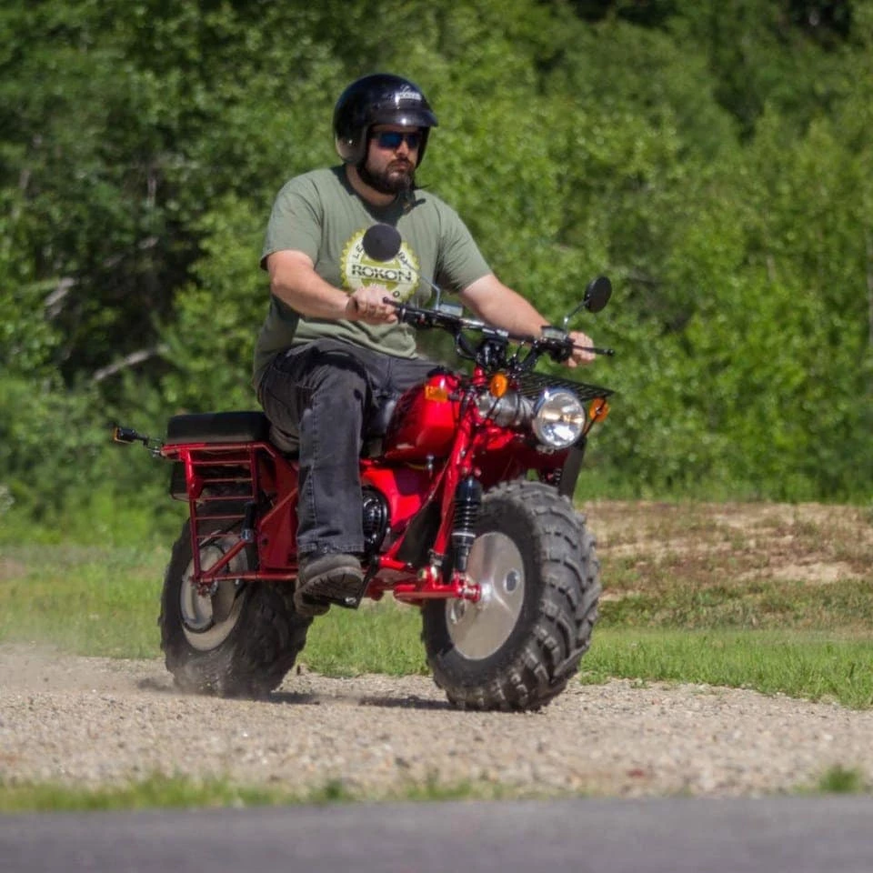 Rokon bikes adheres to the "form follows function" philosophy
