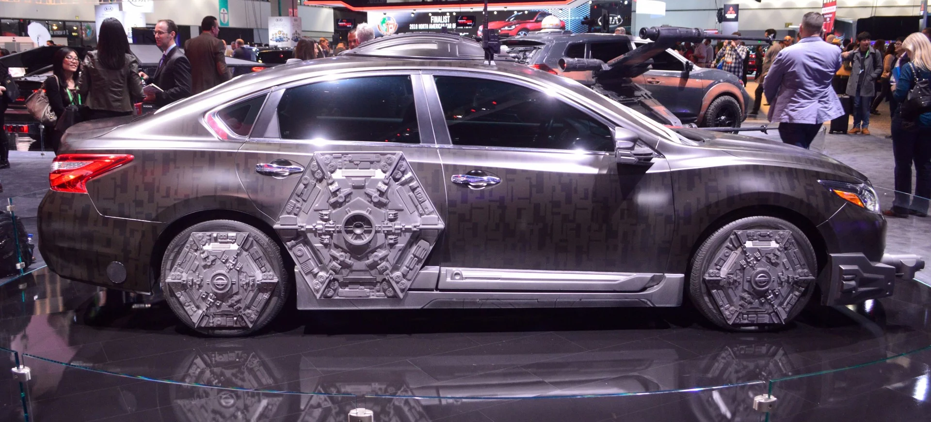 Special Forces TIE fighter Altima at the LA Auto Show