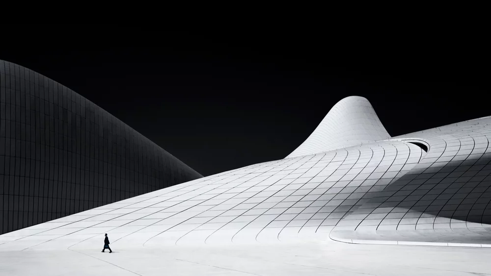 2nd Place, Amateur, Architecture. The Heydar Aliyev Cultural Center