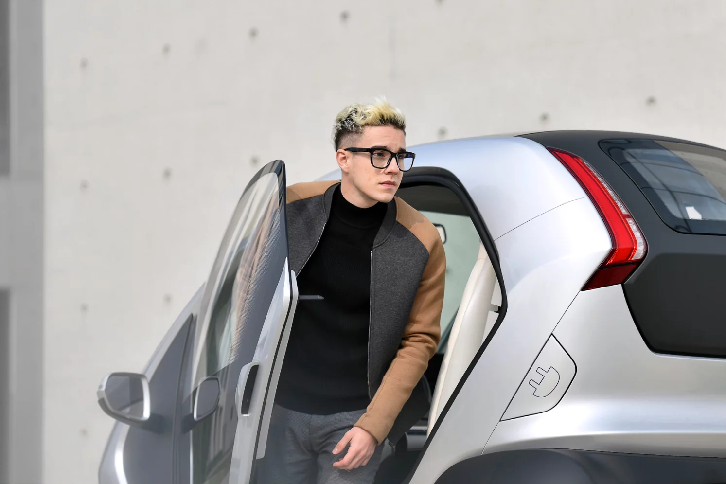 The Eli Zero's doors are each made from a single sheet of thermoplastic-reinforced tempered glass