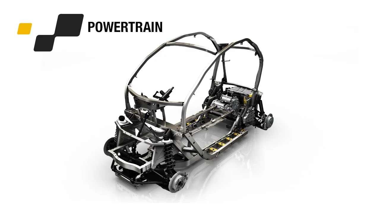 Renault's FR2.0 and FR3.5 race cars were used as inspiration when designing Twizy’s chassis and suspension
