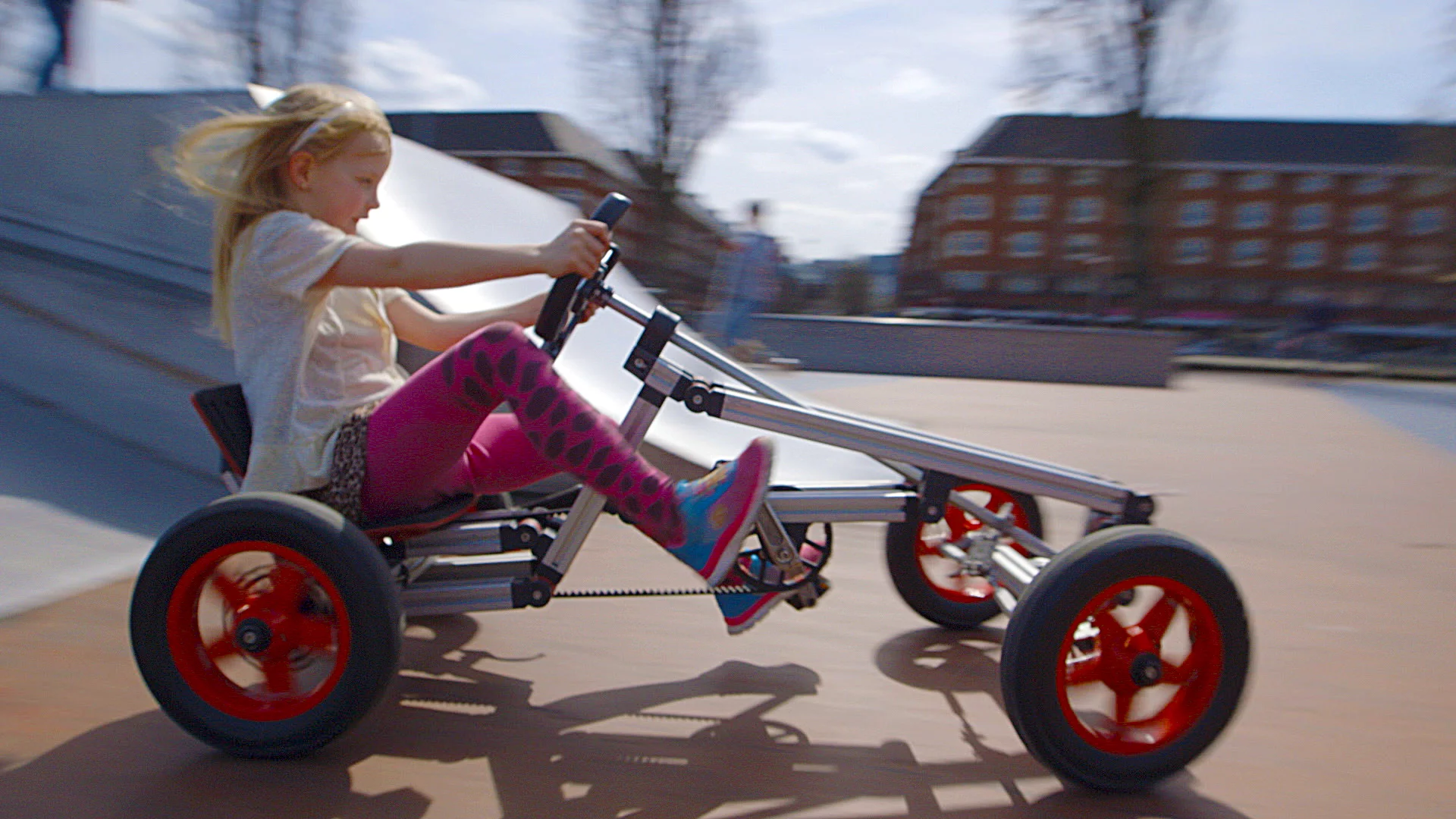 The Infento Arrow features reverse trike wheels, but could be redesigned tomorrow