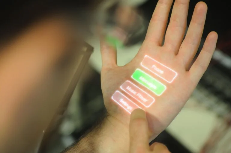 Skinput input system