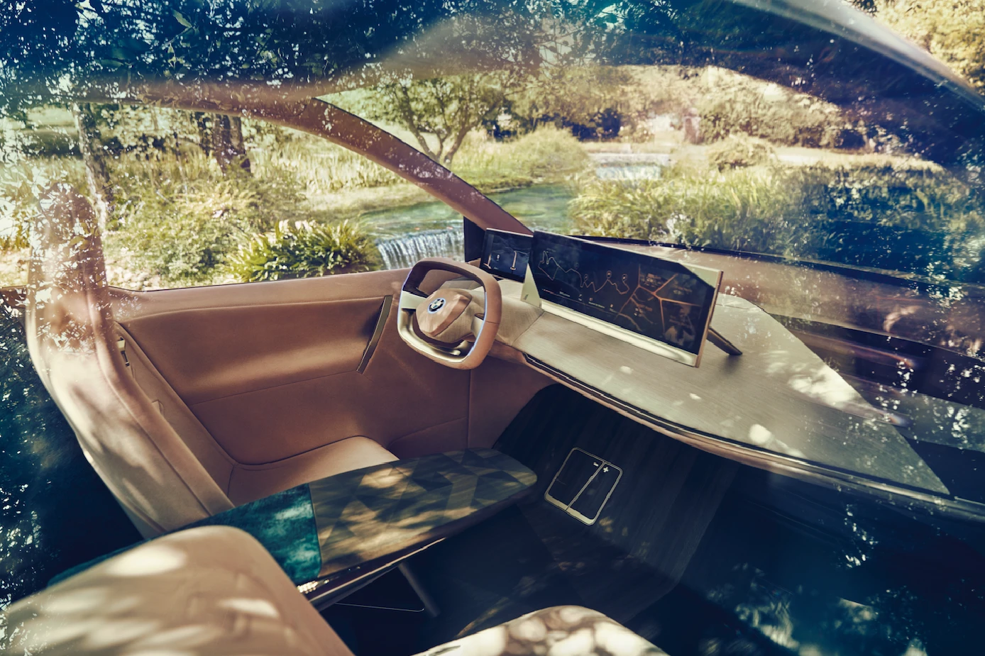 You can see that the drive pedals are rather simple and subtle