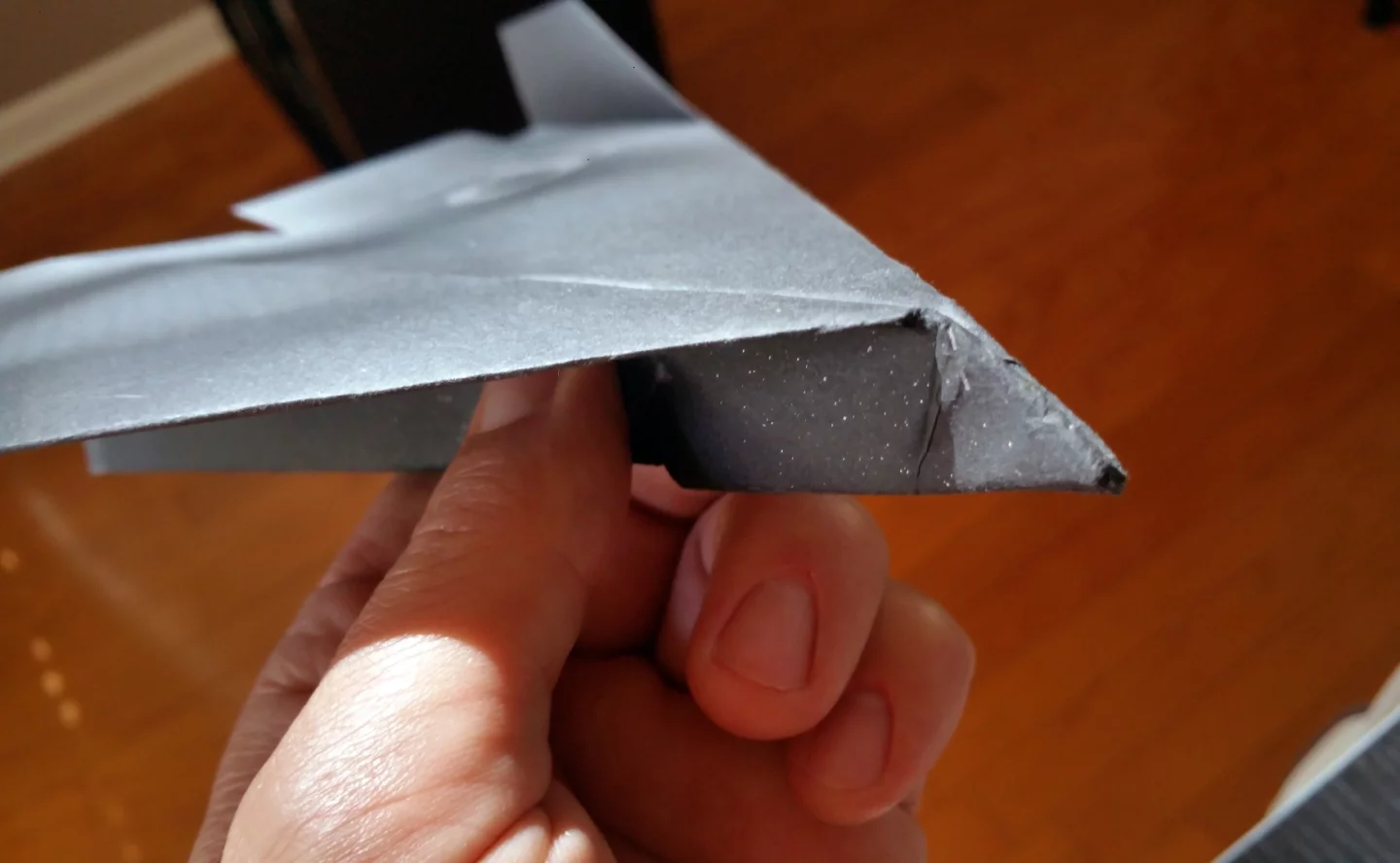 Those experienced with constructing and tossing paper planes should have no problem getting the PowerUp FPV design folded in record time