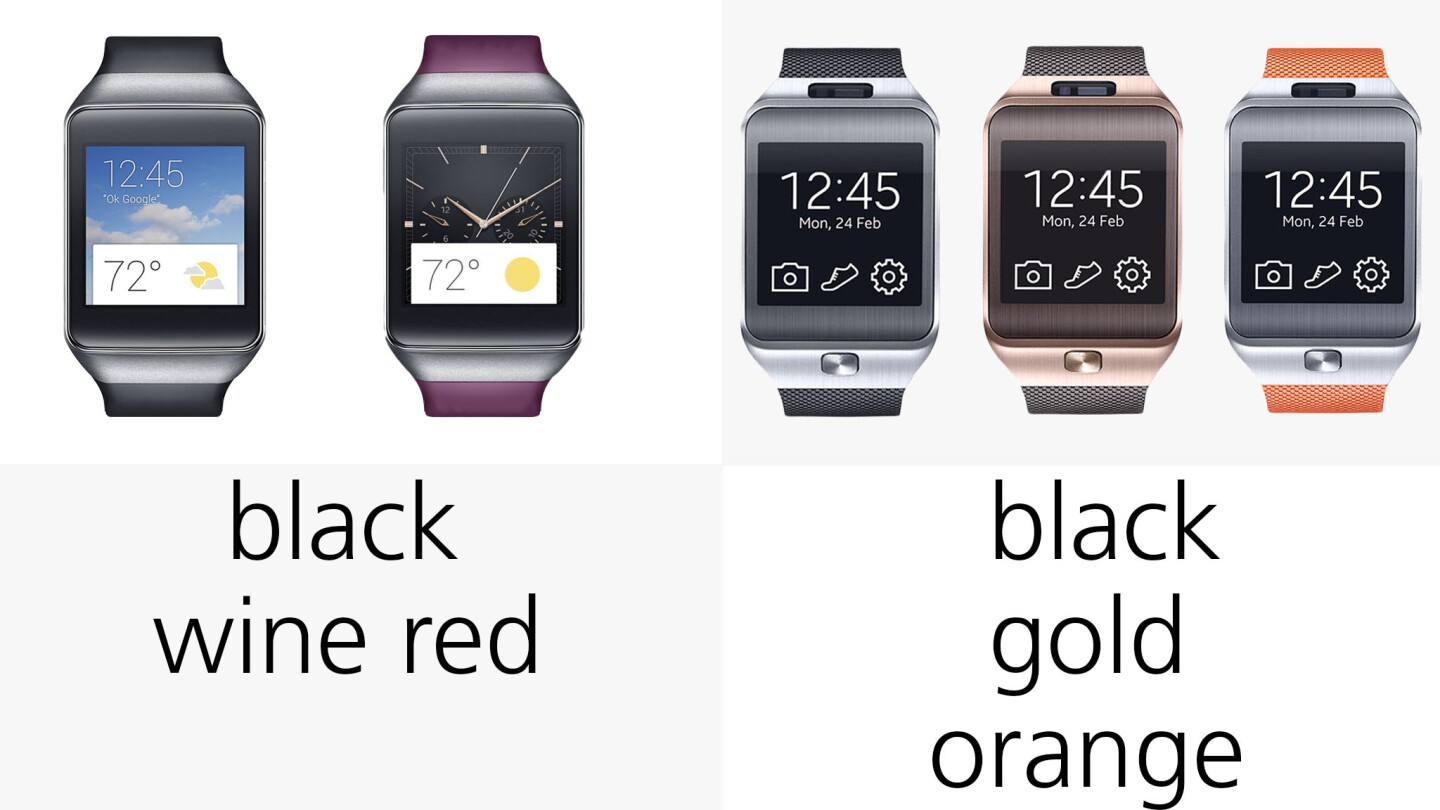 Color options