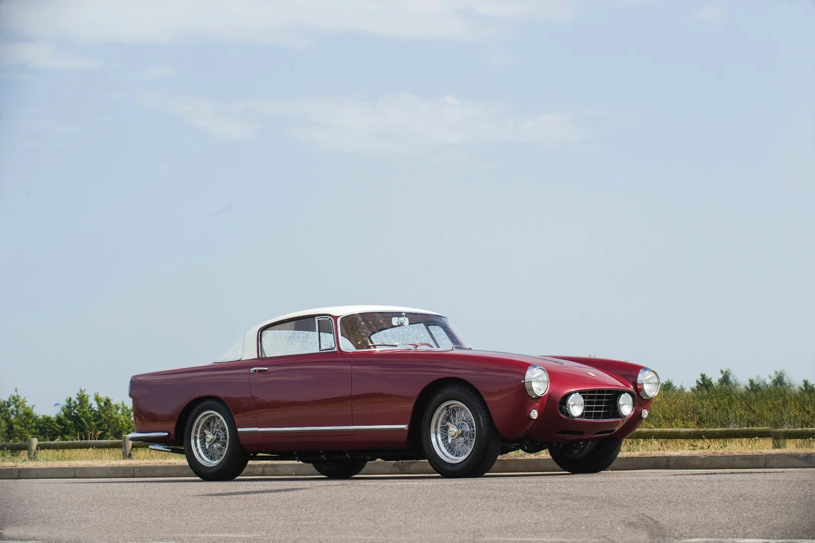 This 1957 Ferrari 250 GT Coupe by Boano is estimated to sell for between $1,300,000 and $1,500,000
