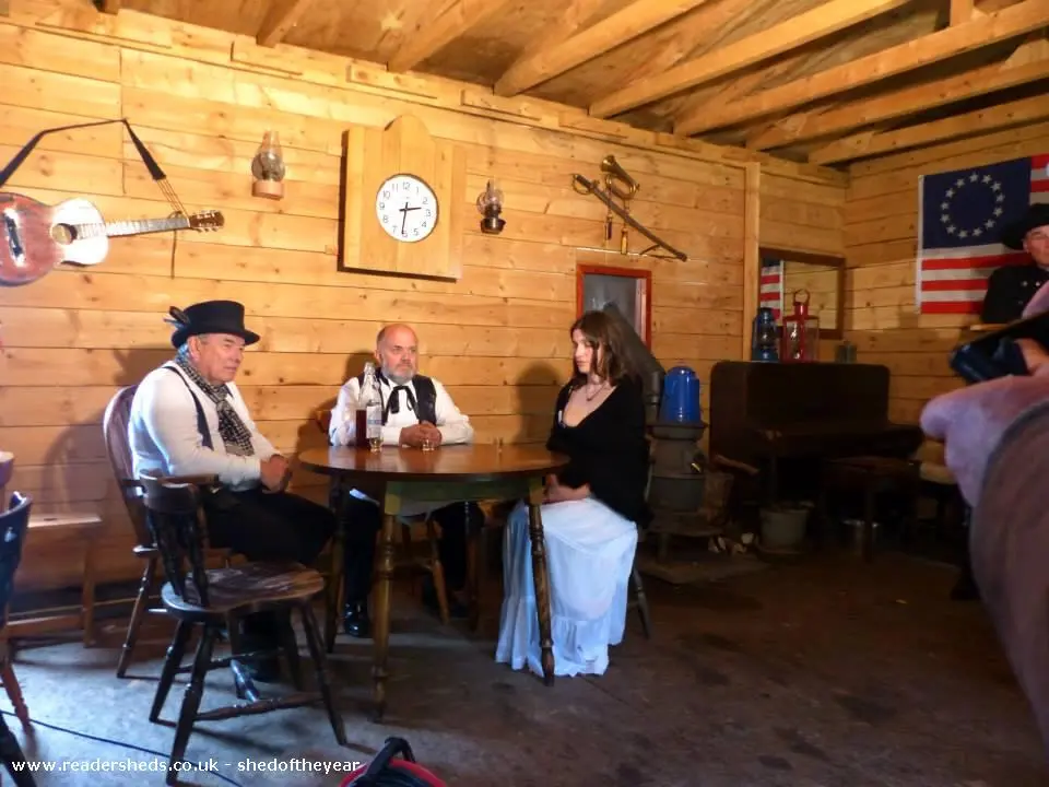The Tranquility Saloon is part of a UK-based Wild West scene