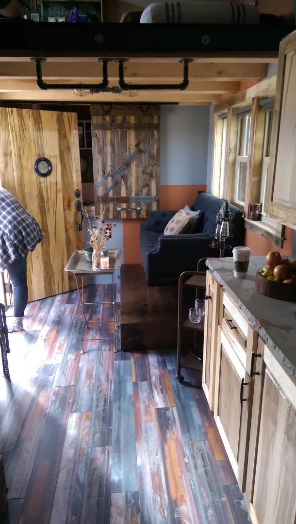 Interior shot of the tiny house (Photo: Maximus Extreme Living Solutions)